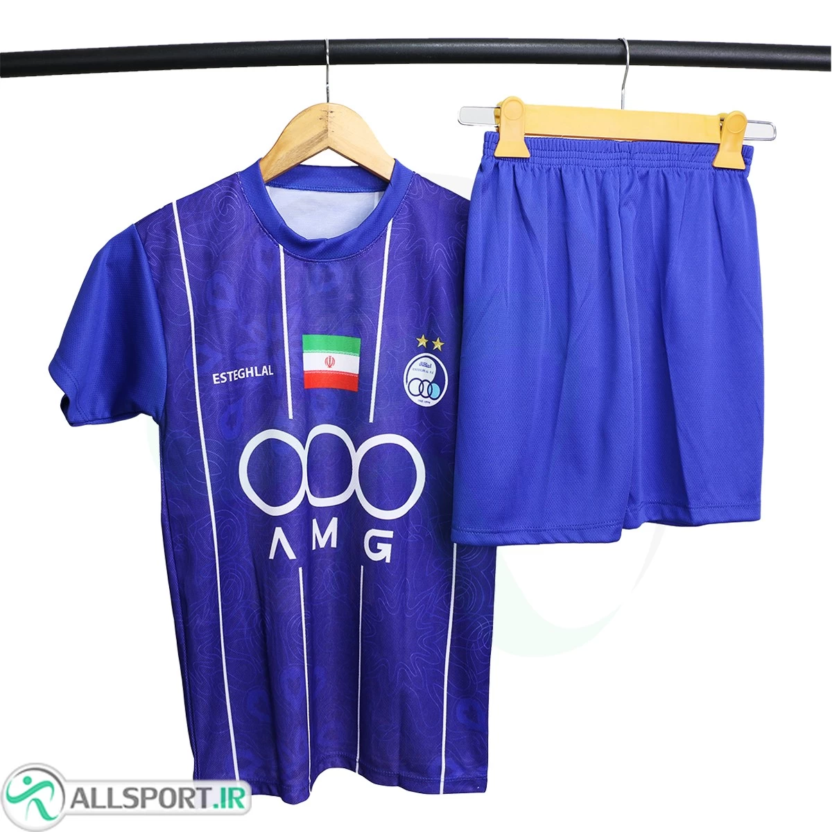 پیراهن و شورت بچه گانه استقلال رامین رضاییان 1404-05