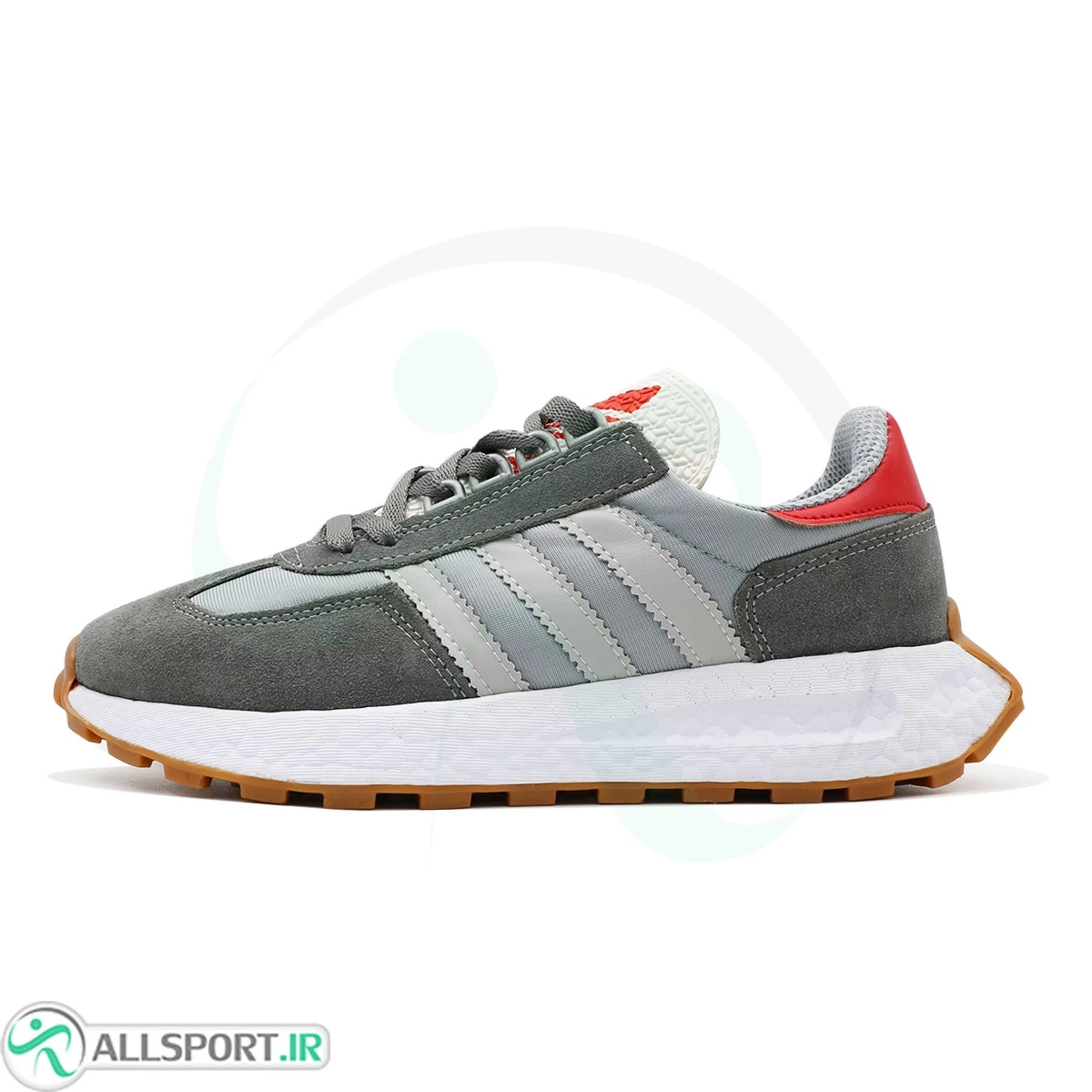 کتانی آدیداس فرمول طوسی قرمز Adidas