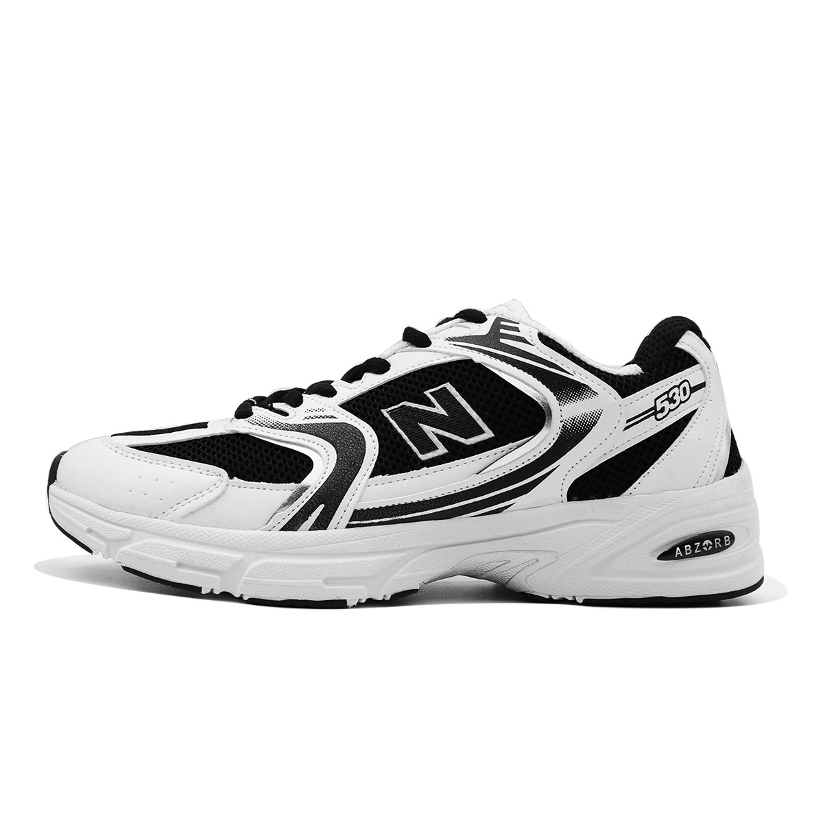 کتانی نیوبالانس New Balance 530 Black White