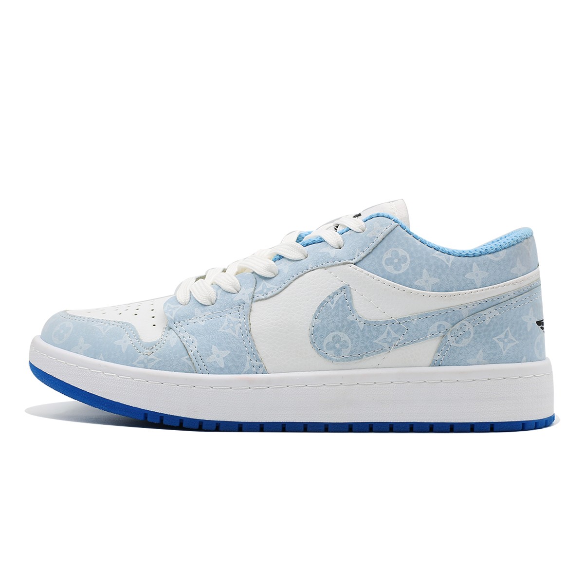 کتانی نایک جردن سفید آبی Nike Air Jordan