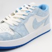 کتانی نایک جردن سفید آبی Nike Air Jordan