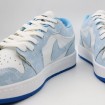 کتانی نایک جردن سفید آبی Nike Air Jordan
