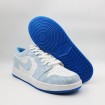 کتانی نایک جردن سفید آبی Nike Air Jordan