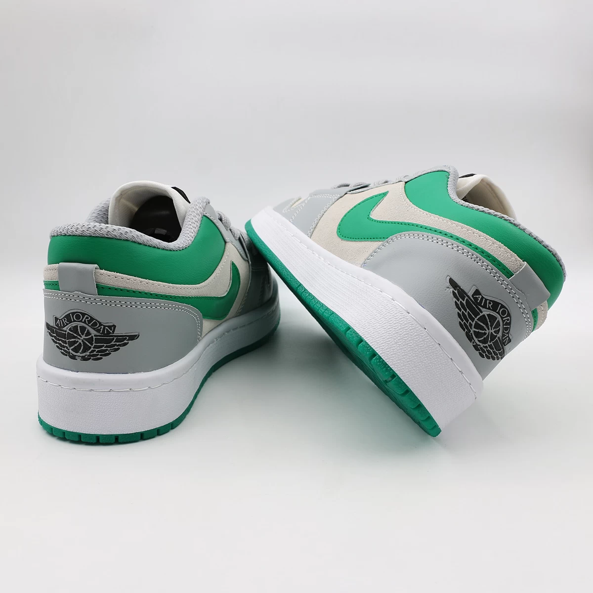 کتانی نایک جردن طوسی سبز Nike Air Jordan