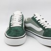 کتانی ونس سبز سفید Vans