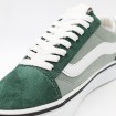 کتانی ونس سبز سفید Vans