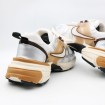 کتانی نایک سفید قهوه ای نقره ای Nike V2K