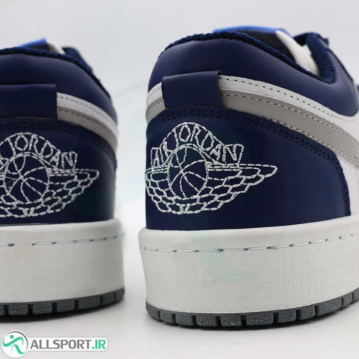 کتانی نایک جردن سرمه ای سفید Nike Air Jordan
