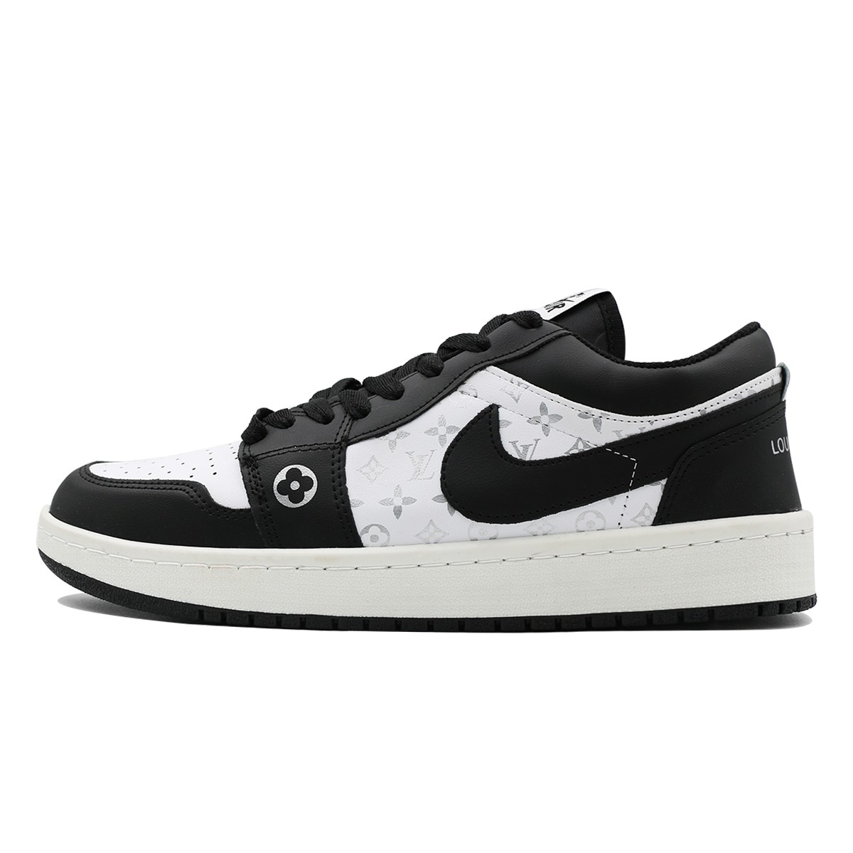 کتانی نایک جردن مشکی سفید Nike Air Jordan