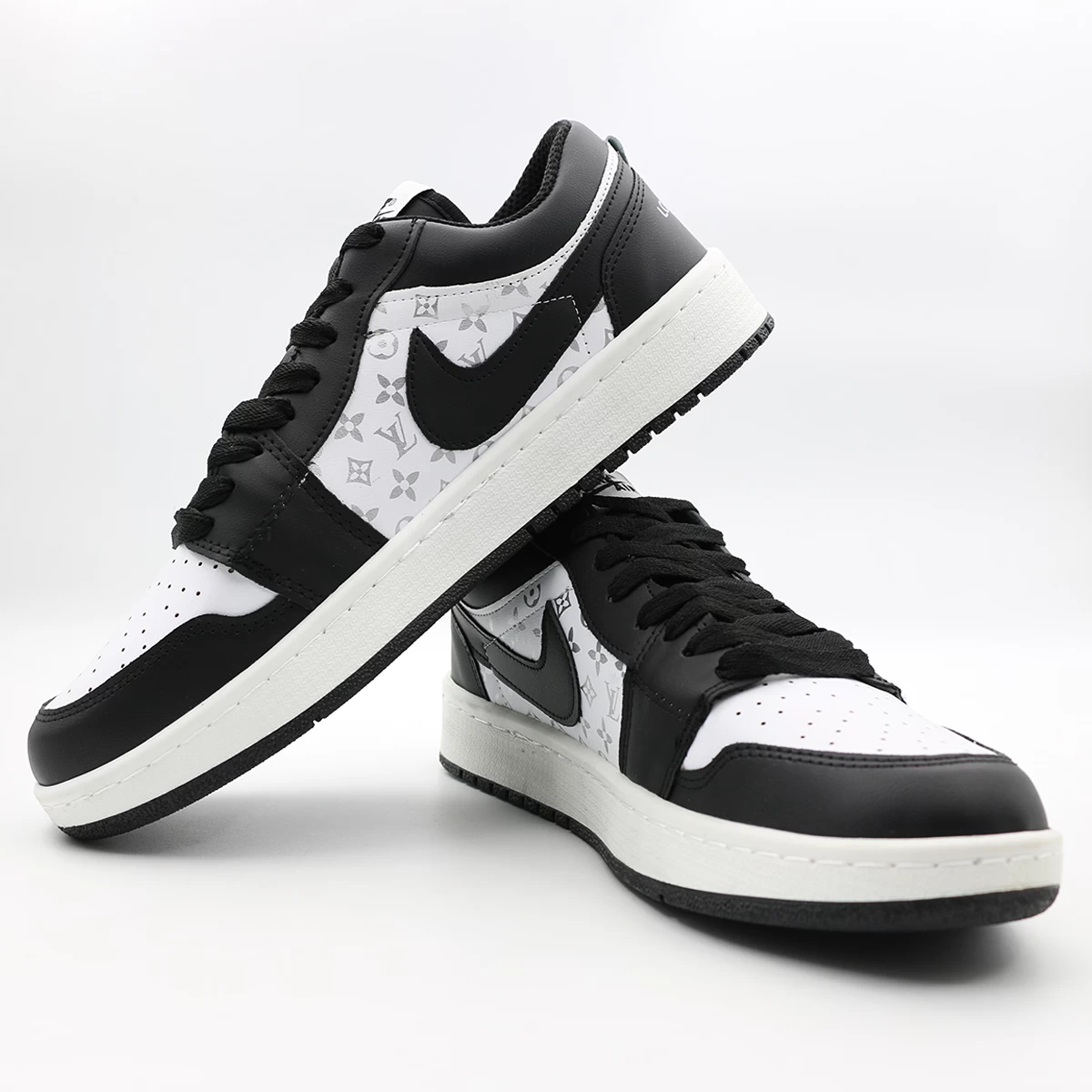 کتانی نایک جردن مشکی سفید Nike Air Jordan