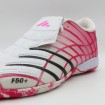 کفش فوتسال آدیداس سرخابی سفید Adidas F50