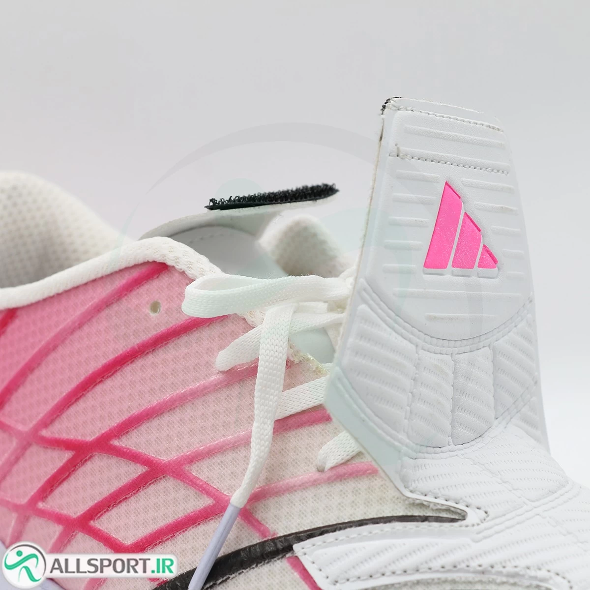 کفش فوتسال آدیداس سرخابی سفید Adidas F50