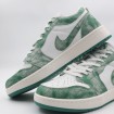 کتانی نایک جردن سفید سبز Nike Air Jordan