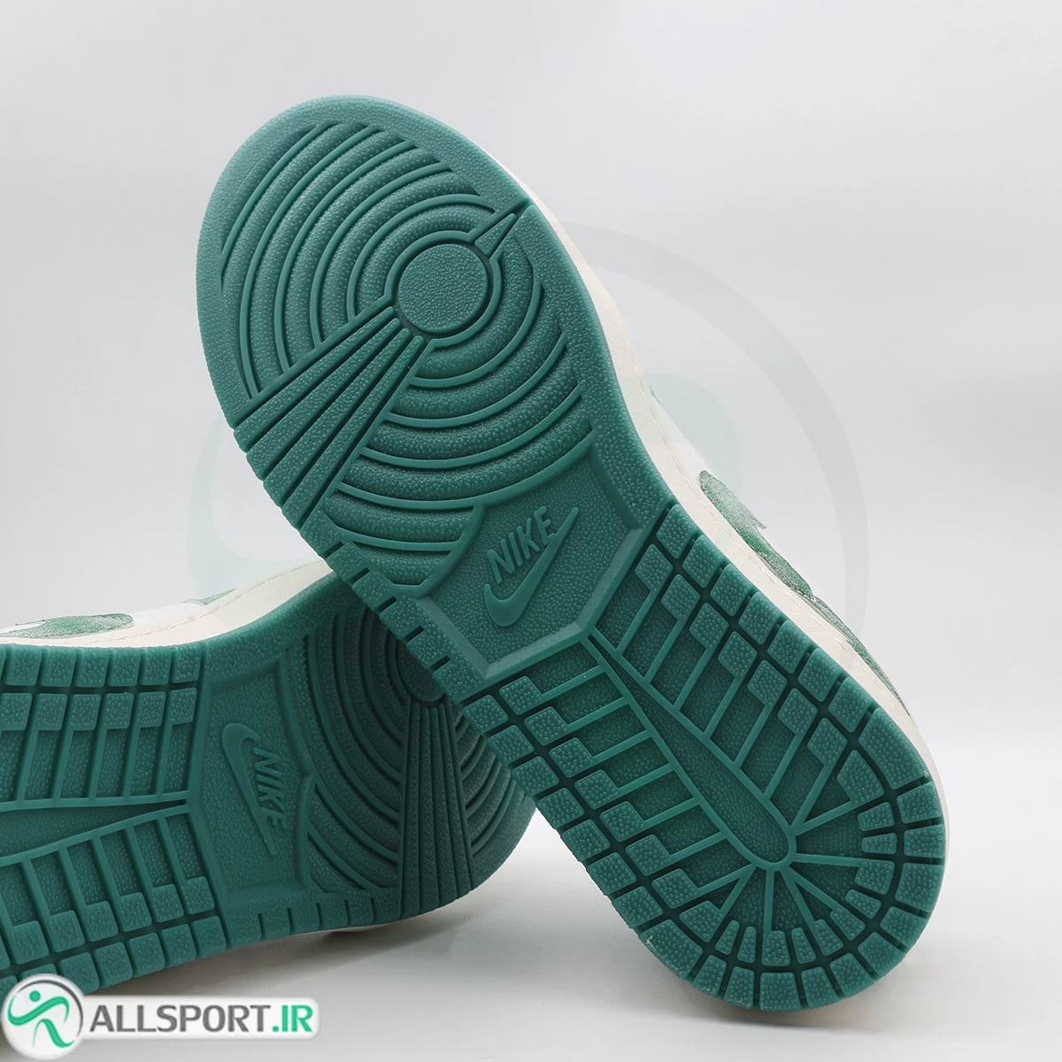 کتانی نایک جردن سفید سبز Nike Air Jordan