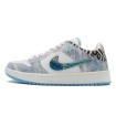 کتانی نایک دراگون آبی بنفش پوست ماری Nike Jordan Dragon