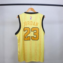 لباس شورت بسکتبالی Bulls Basketball Jersey Yellow