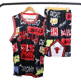 لباس شورت بسکتبالی Chicago Bulls Basketball Jersey