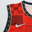 لباس شورت بسکتبالی Bulls Basketball Jersey Red