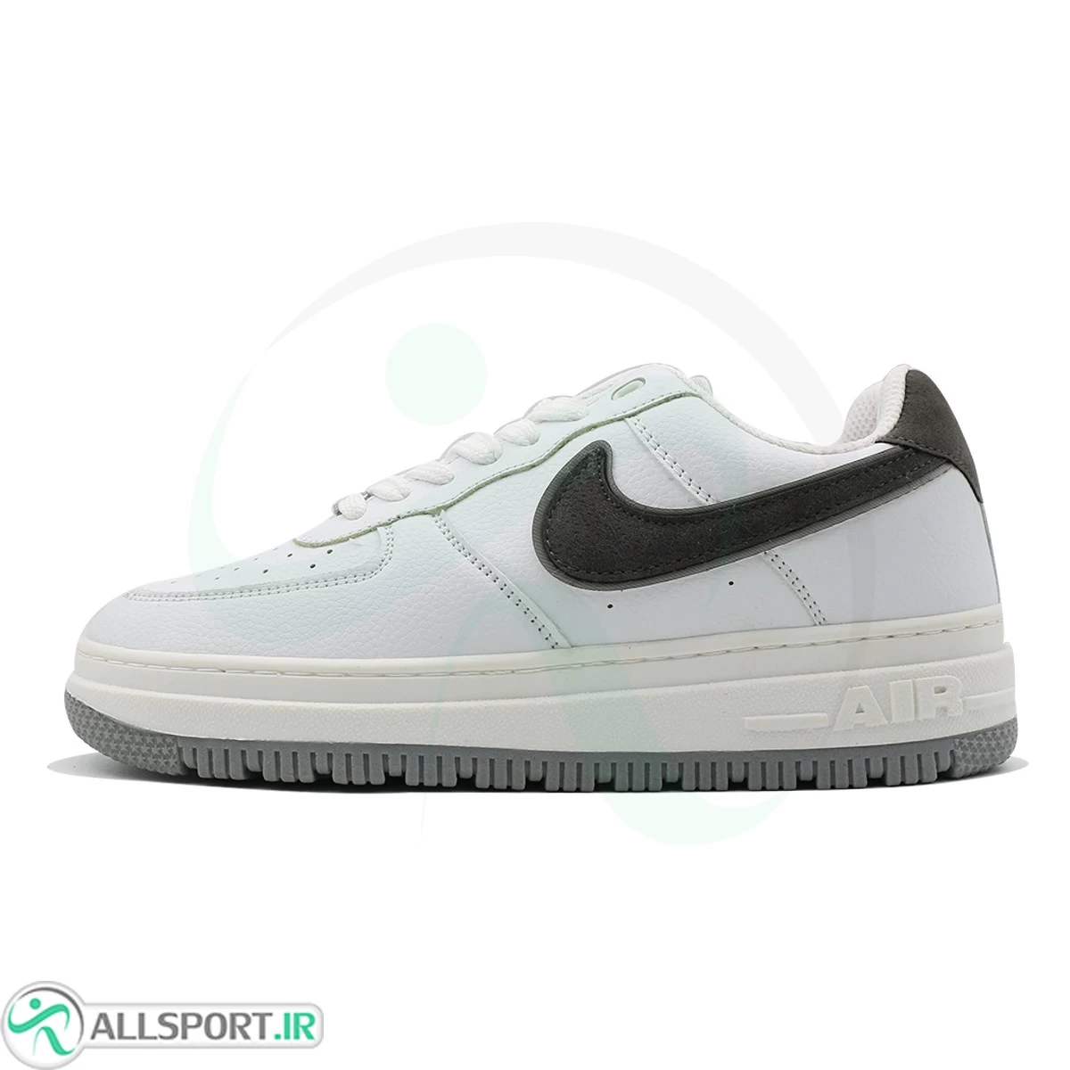 کتانی نایک ایرفورس سفید طوسی Nike