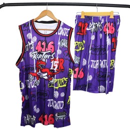 لباس شورت بسکتبالی Raptors Basketball Jersey