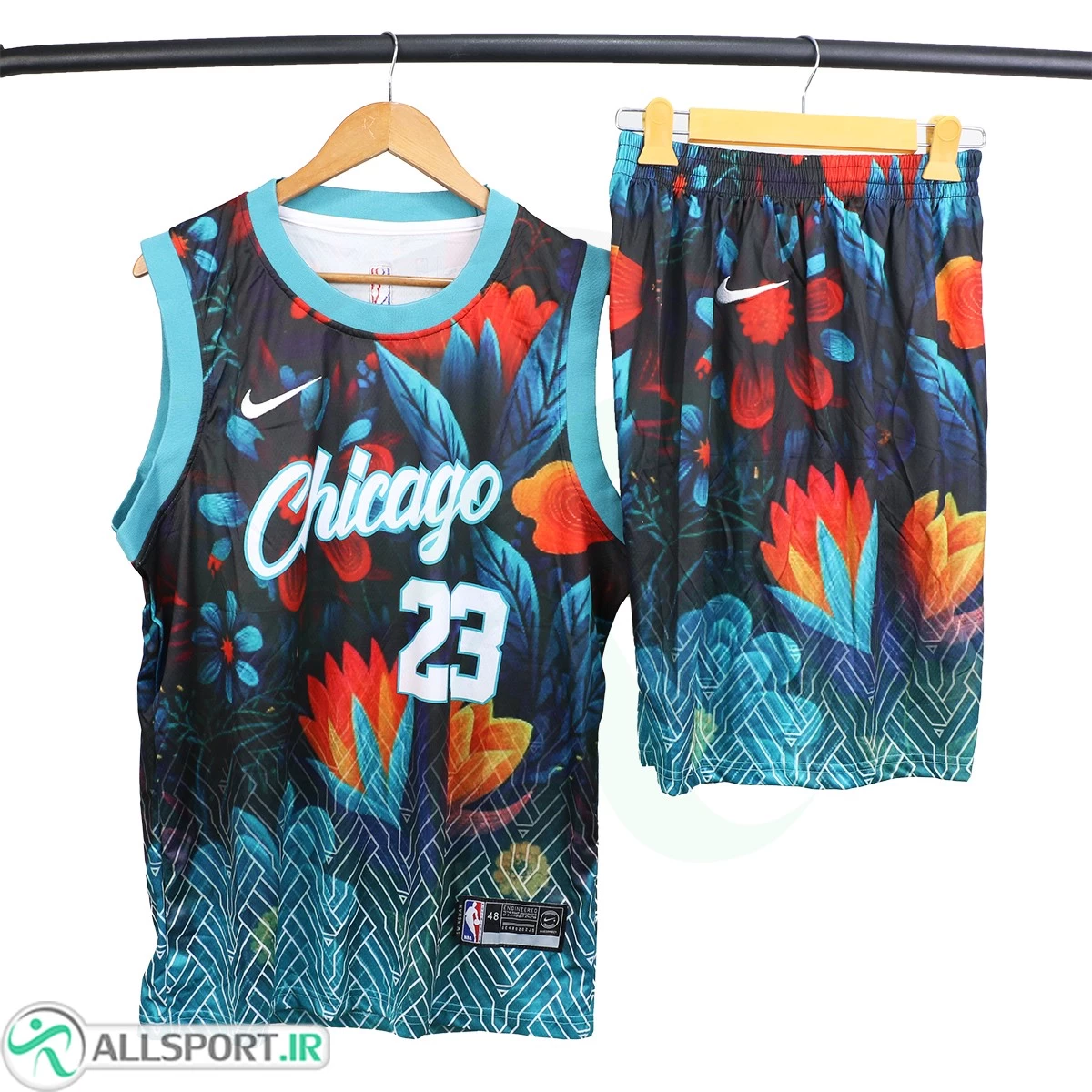 لباس شورت بسکتبالی Chicago Basketball Jersey