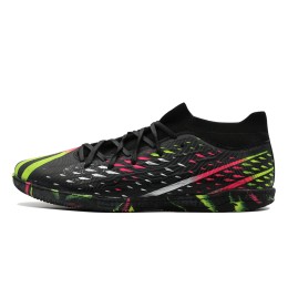 کفش فوتسال ساقدار آدیداس پردیتور Adidas Predator Black Pink Green