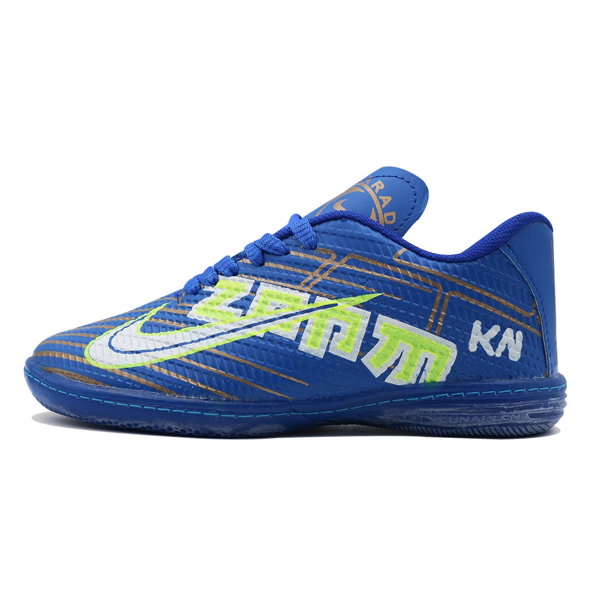 کفش فوتسال پسرانه نایک ایر زوم امباپه Nike Air Zoom Mercurial Blue
