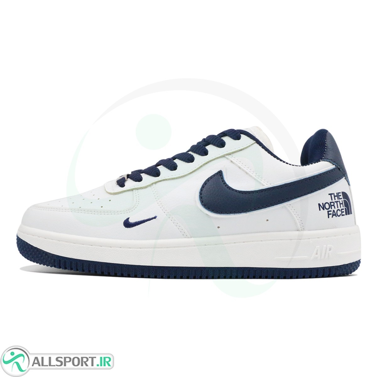 کتانی نایک جردن سفید سرمه ای Nike Air Jordan