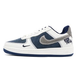 کتانی نایک جردن سفید طوسی سرمه ای Nike Air Jordan