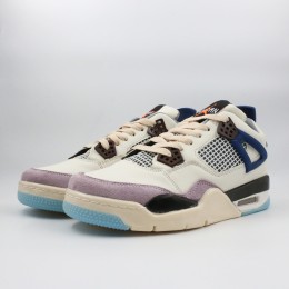 کفش نایک کرم آبی Nike Air Jordan 4