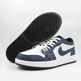 کتانی نایک جردن سرمه ای سفید Nike Air Jordan