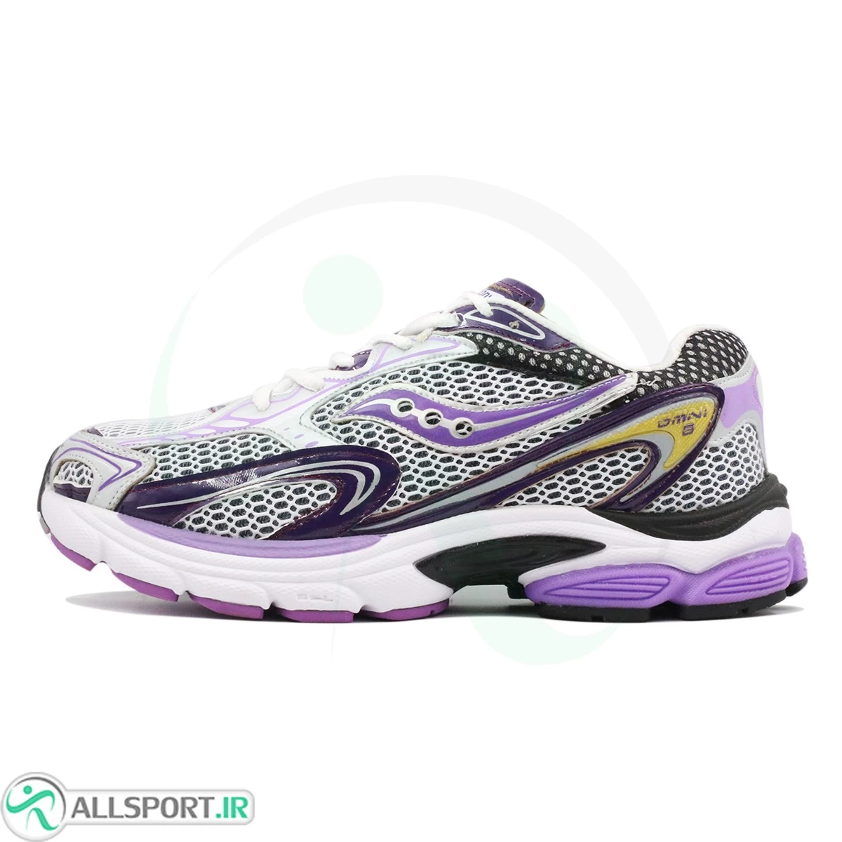 کتانی ساکونی بنفش سفید Saucony White