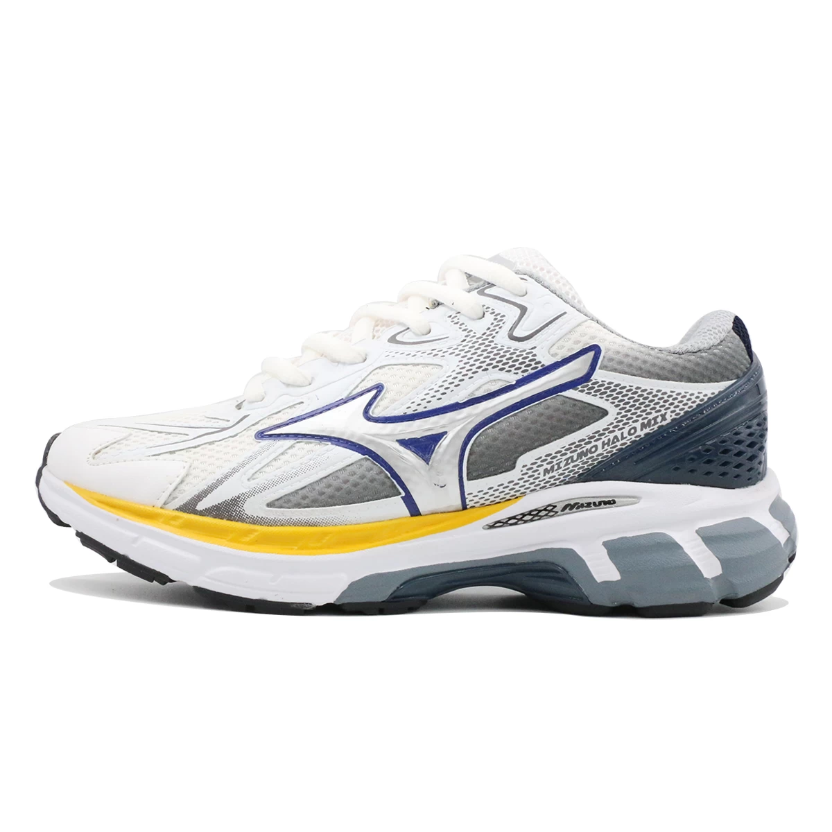 کتانی میزانو طوسی سفید MIZUNO HALO MIX