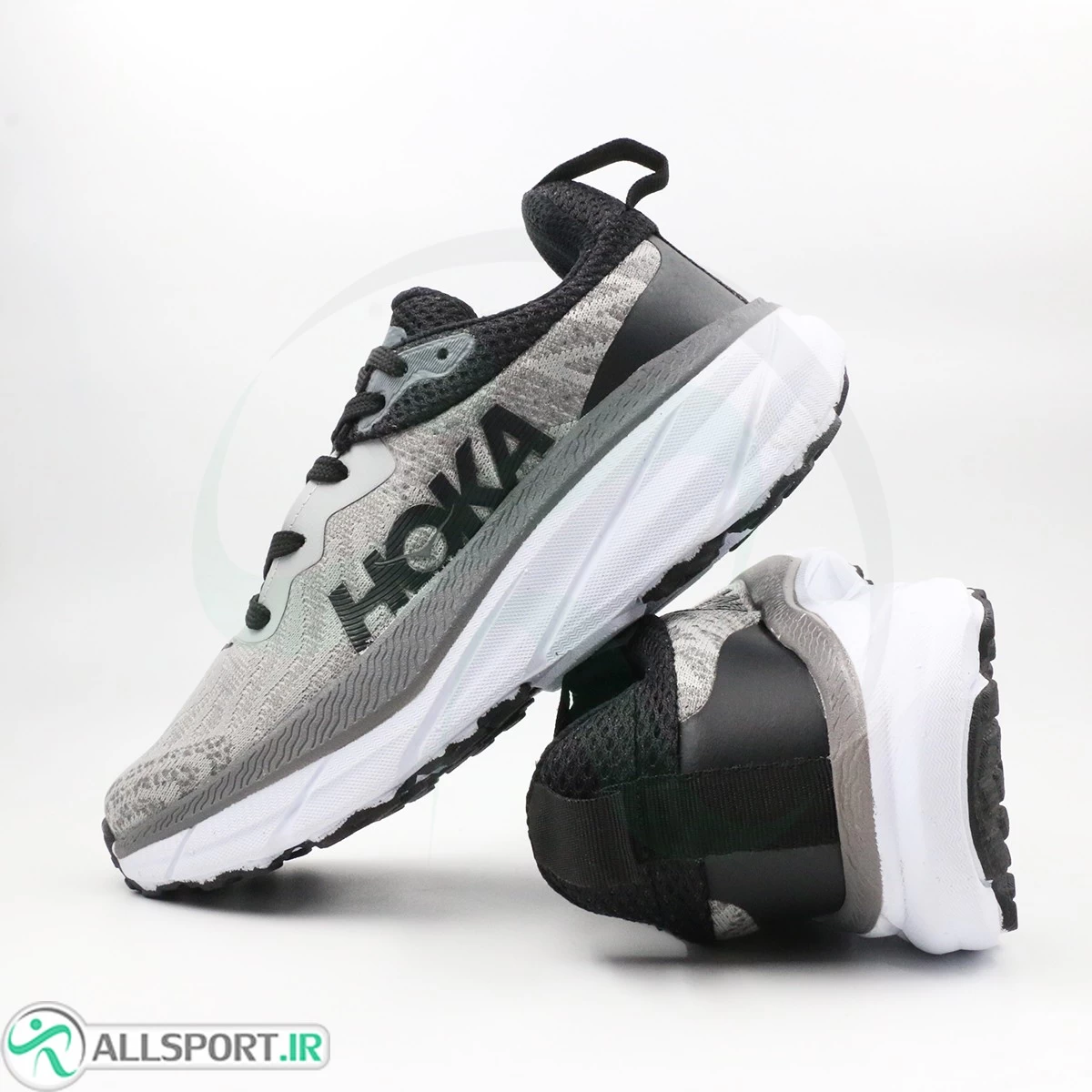 کتانی هوکا طوسی مشکی Hoka Grey Black