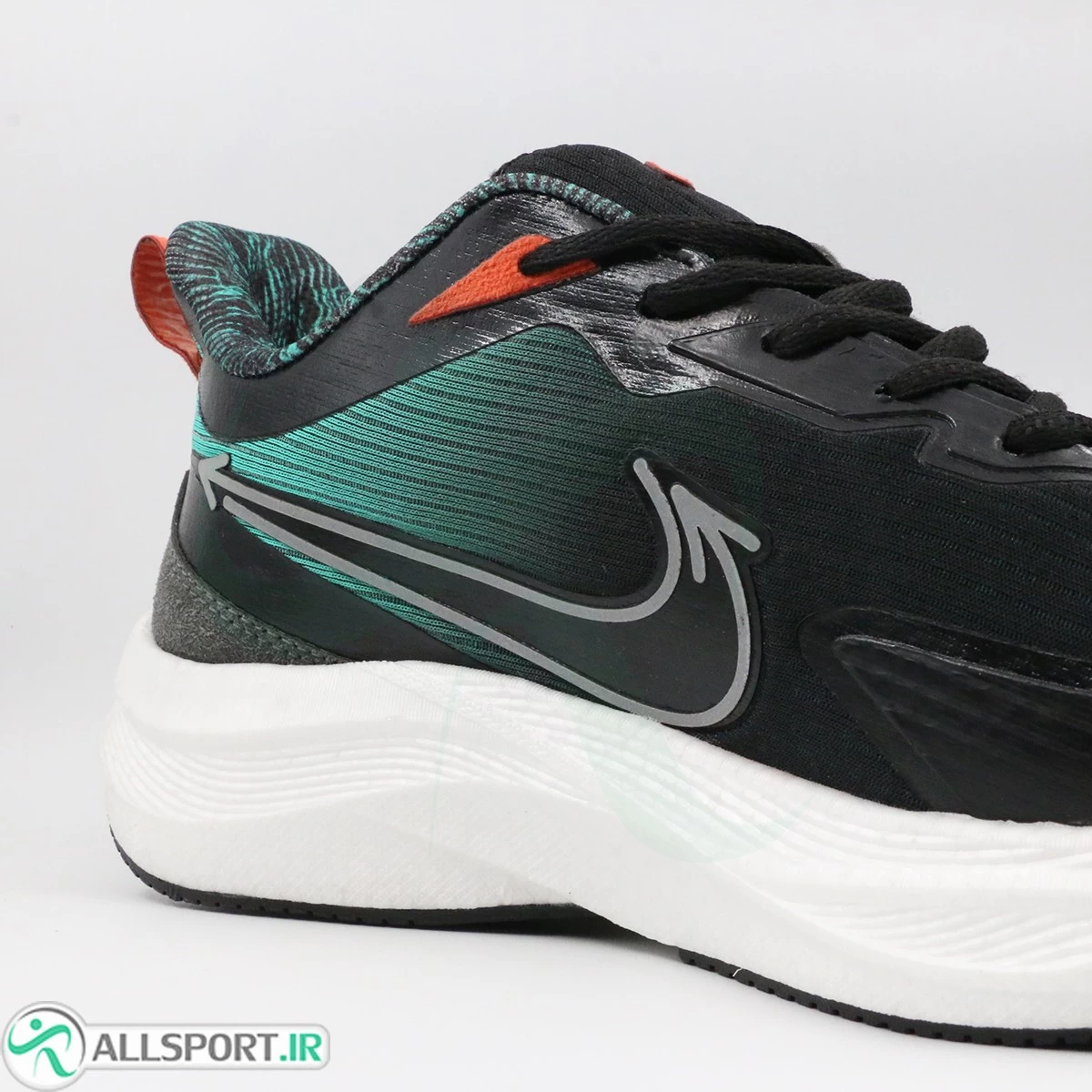 کتانی نایک زوم مشکی سبز Nike Zoom xl