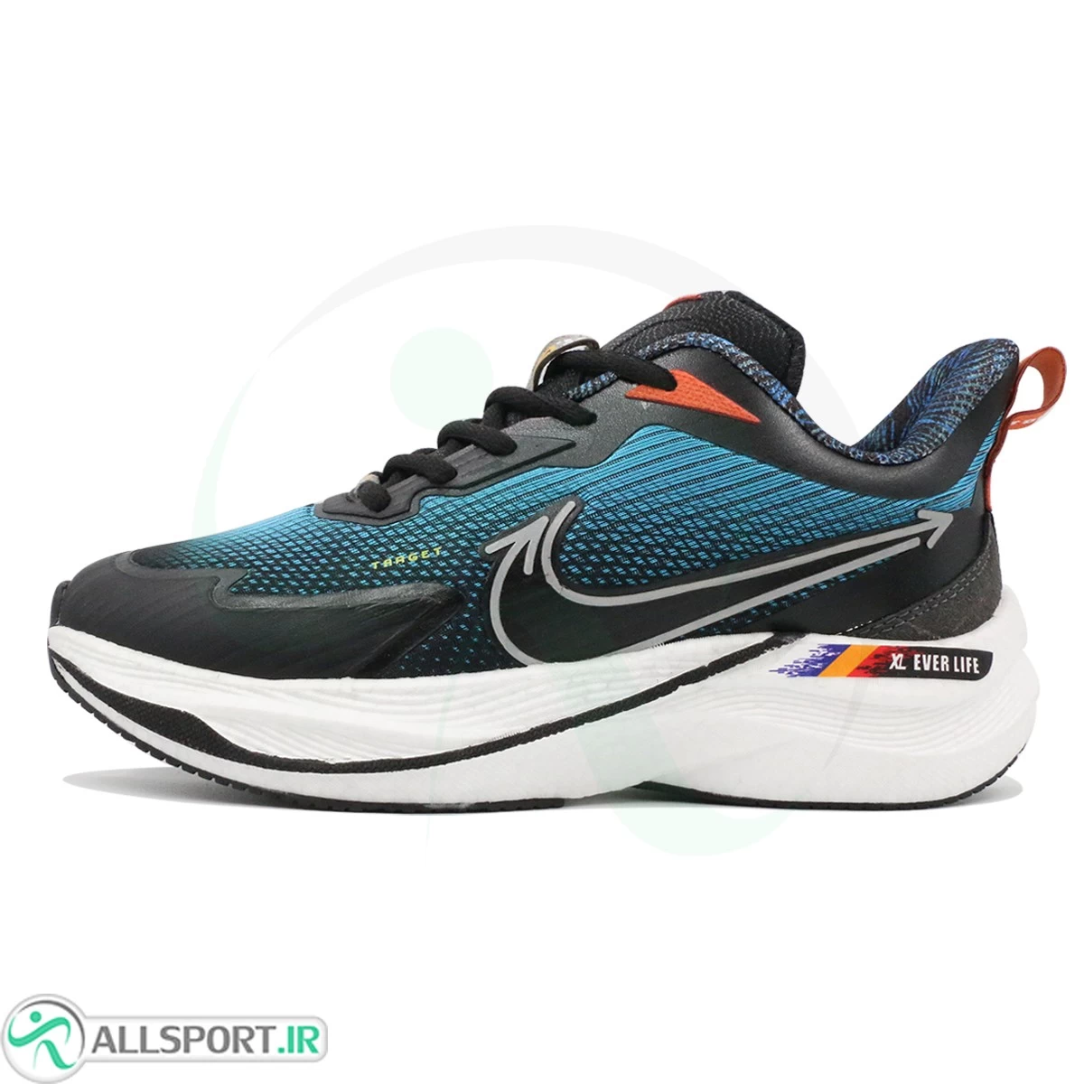 کتانی نایک زوم مشکی ابی Nike Zoom xl