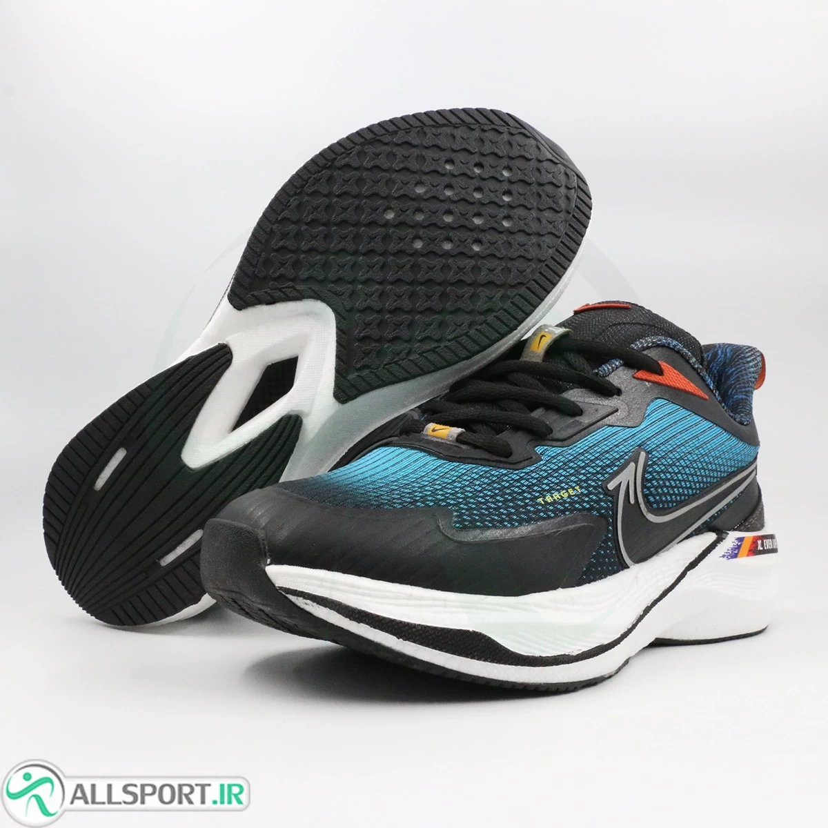 کتانی نایک زوم مشکی ابی Nike Zoom xl