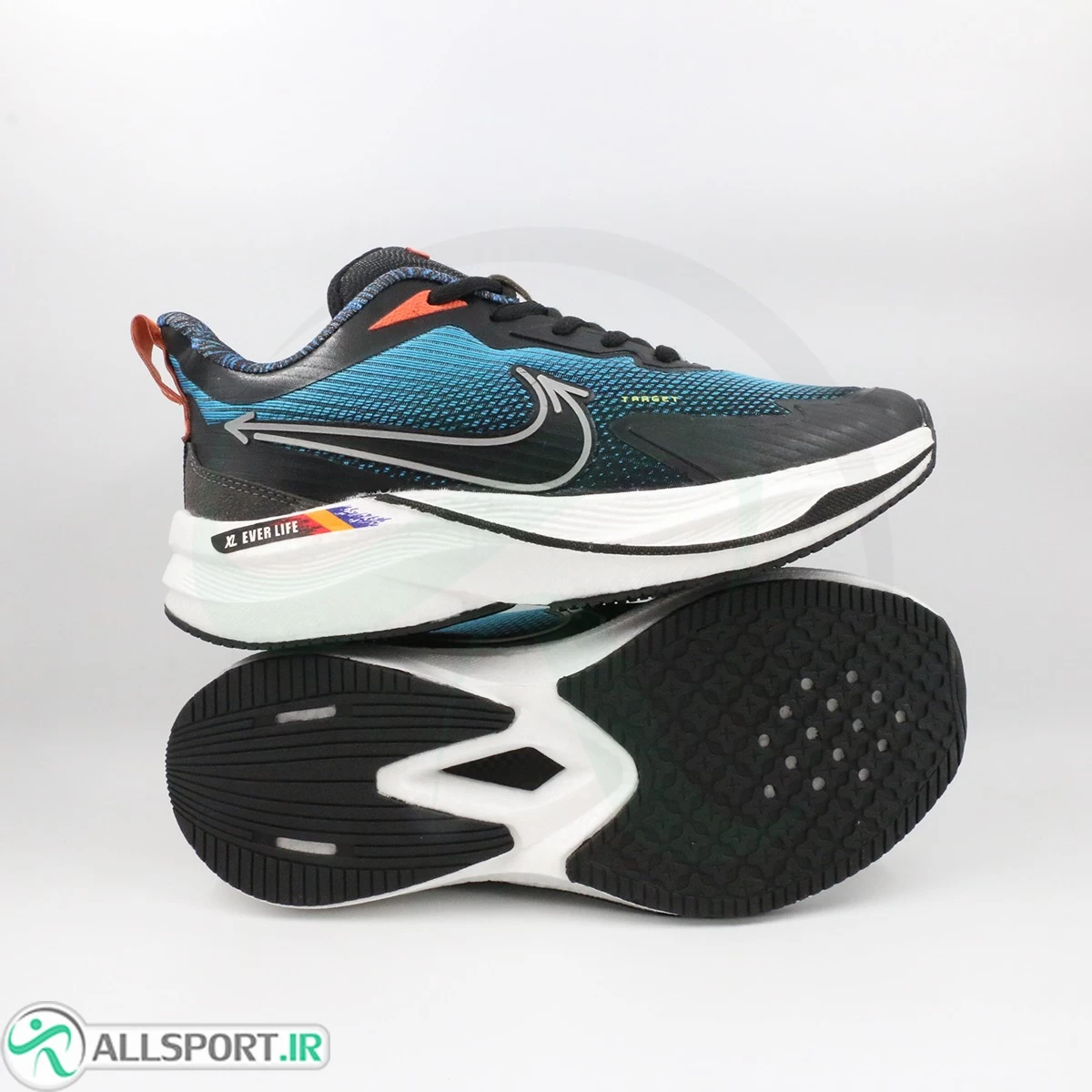 کتانی نایک زوم مشکی ابی Nike Zoom xl