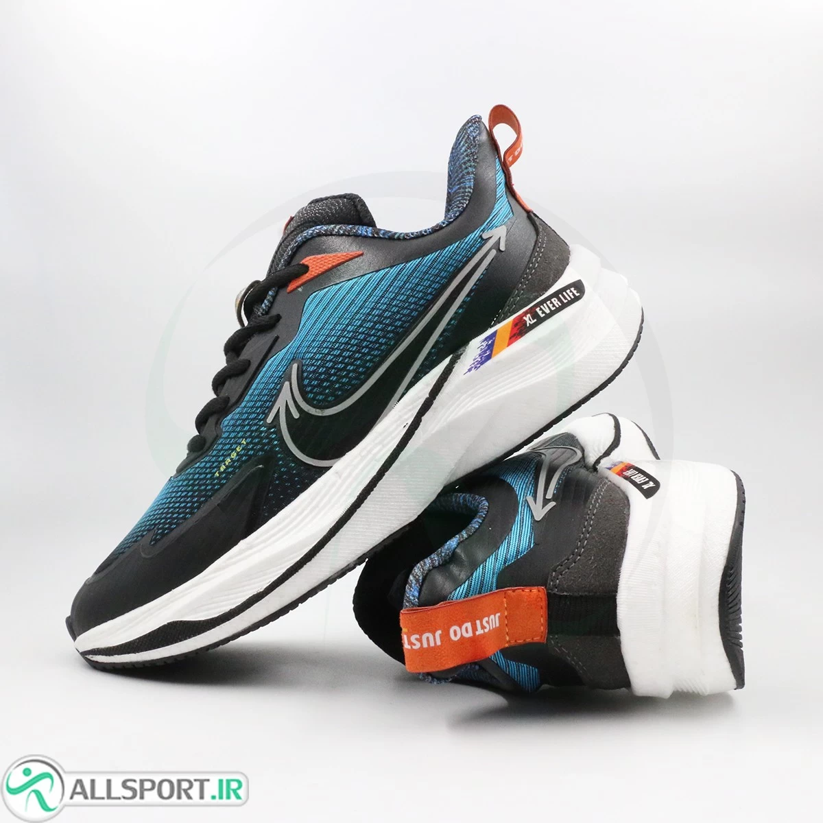 کتانی نایک زوم مشکی ابی Nike Zoom xl