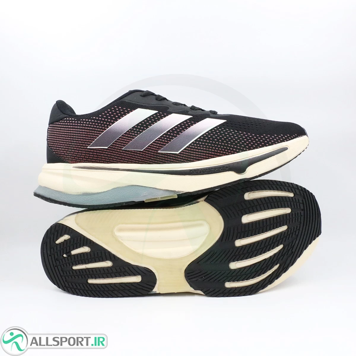 کتانی آدیداس مشکی کرم Adidas Supernova
