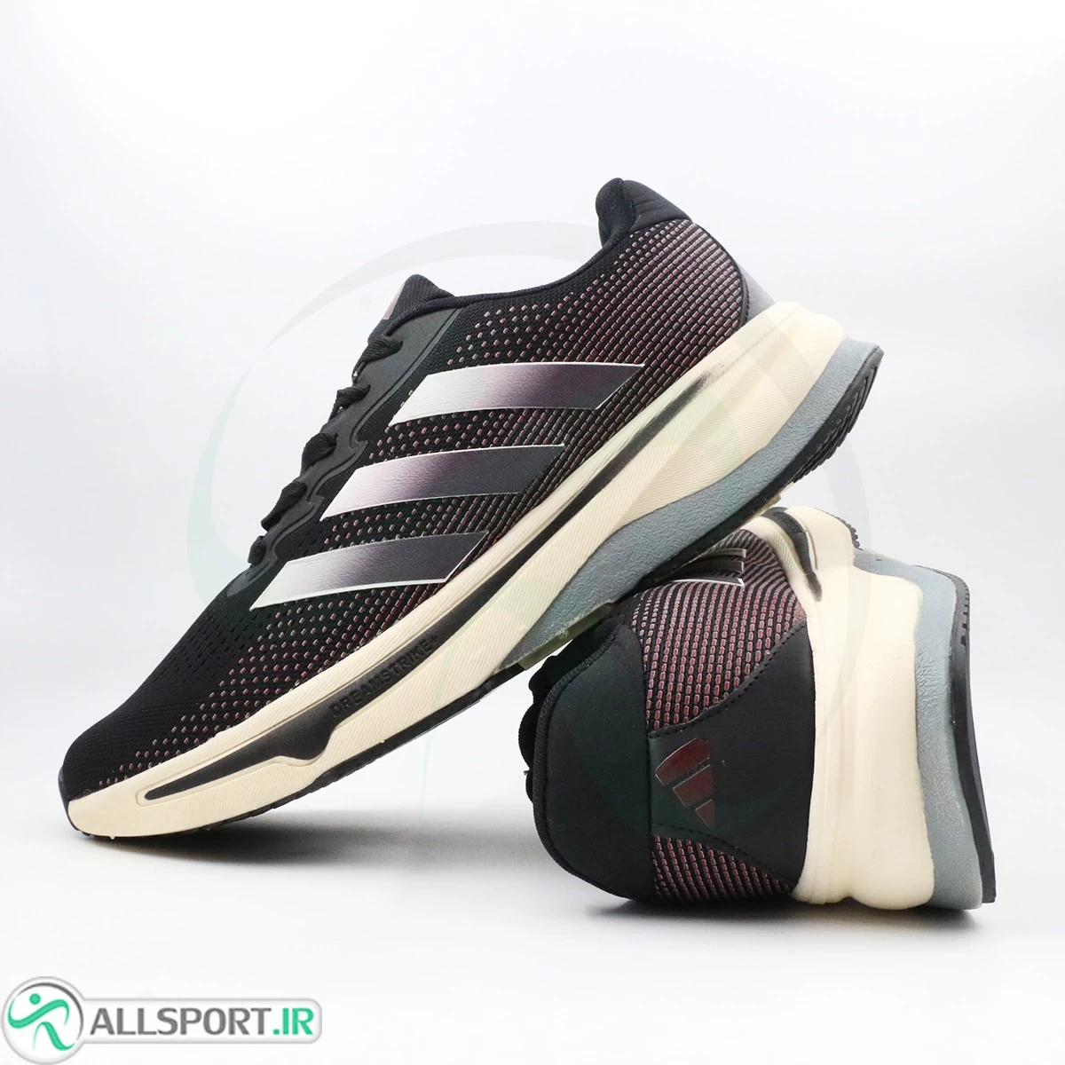 کتانی آدیداس مشکی کرم Adidas Supernova