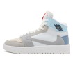 کتانی نایک ترویس آبی سفید ساقدار Nike Air Jordan