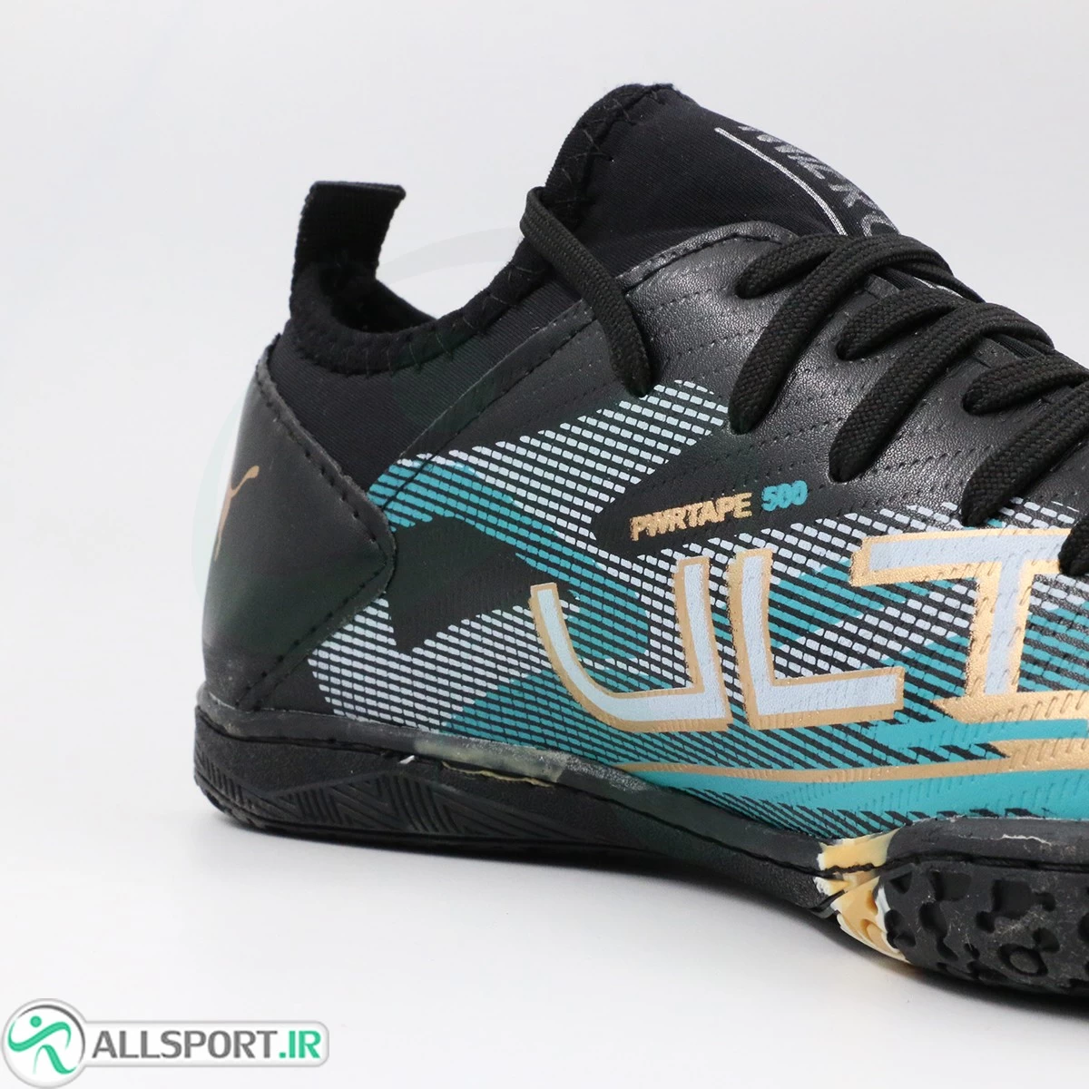 کفش فوتسال پوما اولترا مشکی سفید Puma Ultra