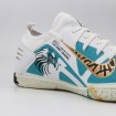 کفش فوتسال نایک ایرزوم سفید پسته ای Nike Air Zoom