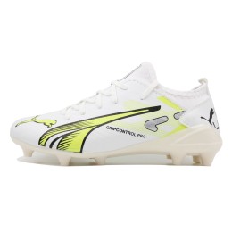 کفش فوتبال پوما اولترا سفید فسفری سایز کوچک Puma Ultra