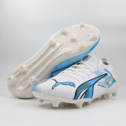 کفش فوتبال پوما اولترا سفید آبی Puma Ultra
