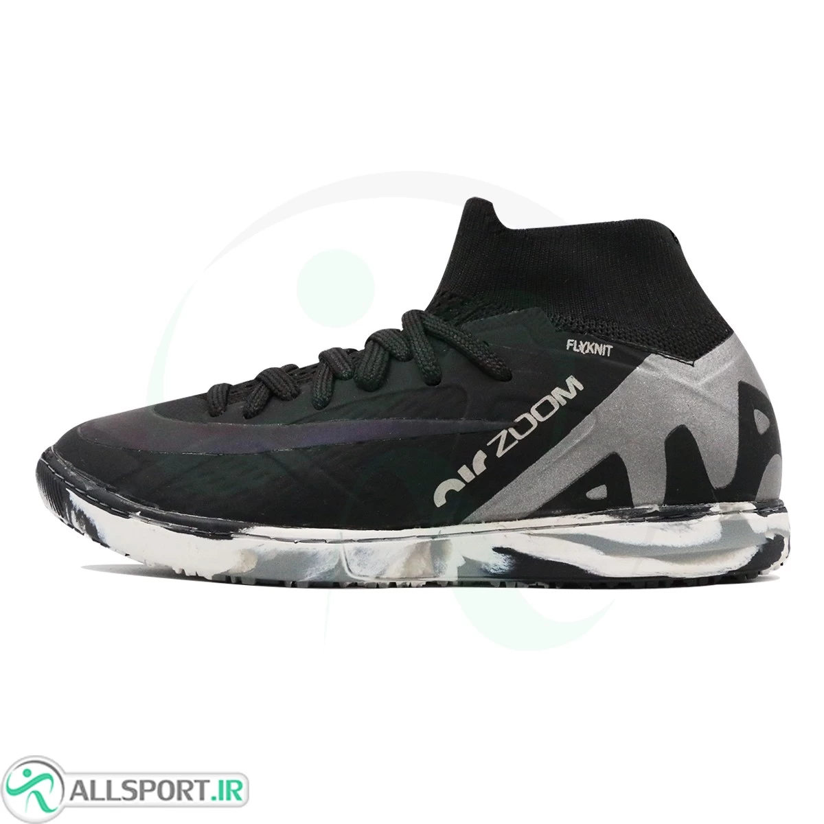 کفش فوتسال نایک مرکوریال مشکی سایز کوچک Nike Mercurial
