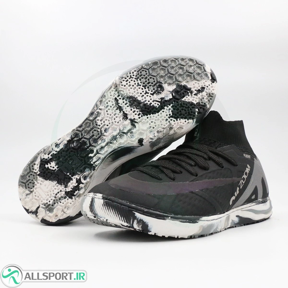 کفش فوتسال نایک مرکوریال مشکی سایز کوچک Nike Mercurial