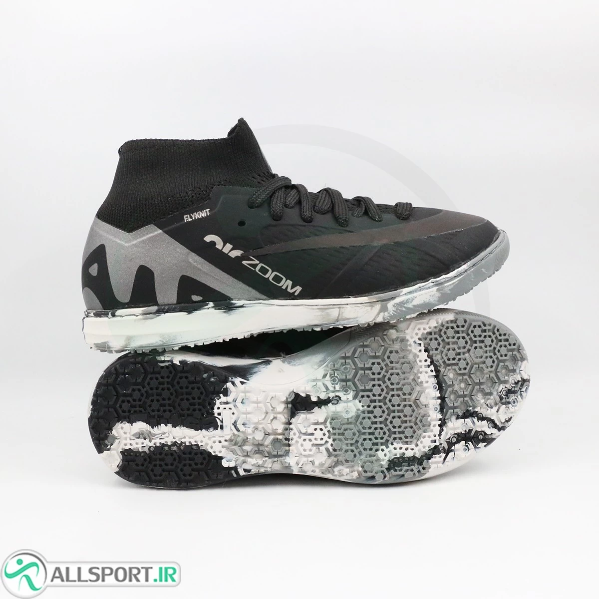 کفش فوتسال نایک مرکوریال مشکی سایز کوچک Nike Mercurial
