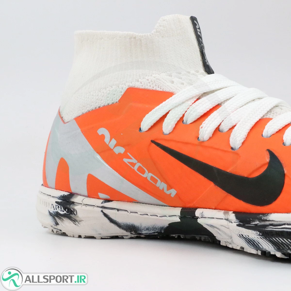 کفش فوتسال نایک مرکوریال نارنجی سایز کوچک Nike Mercurial